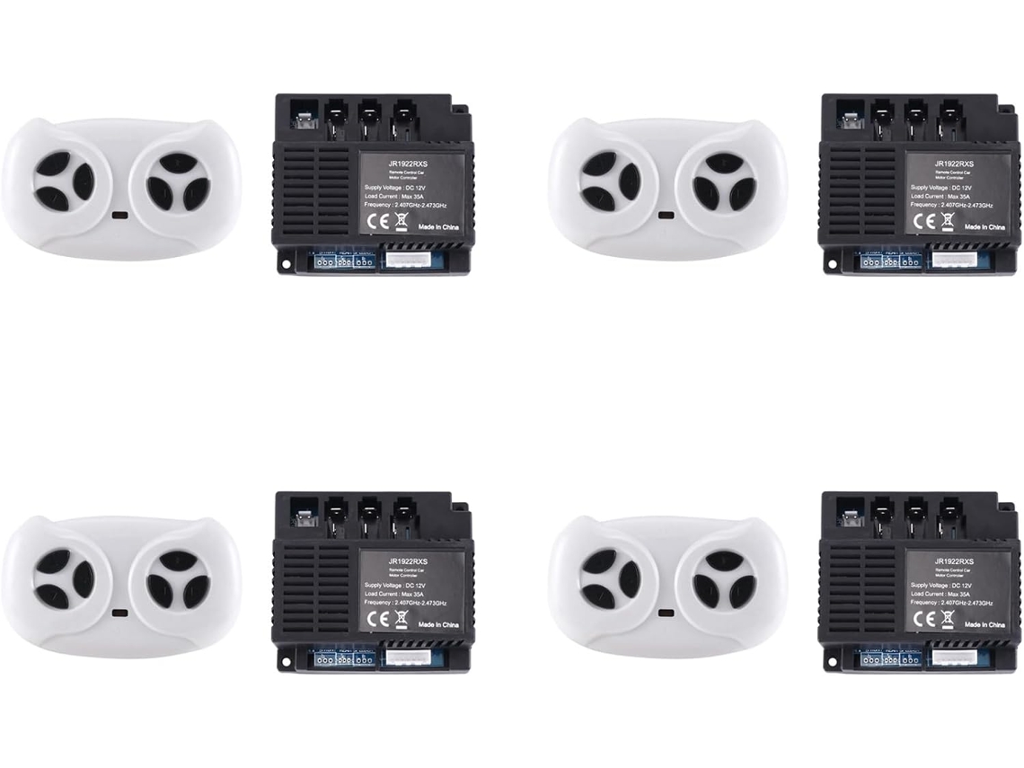 4x Jr1922rxs Vehículo Eléctrico Infantil De 12 V Con Control Remoto Bluetooth 2.4g Y Receptor Para Piezas Infantiles