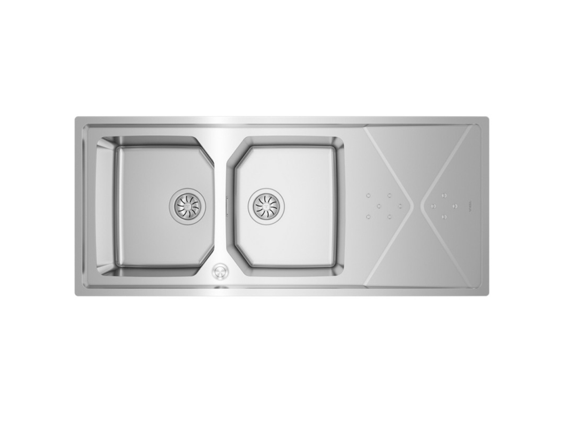 Fregadero TEKA Brooklyn 80 M-xp 2C 1E Inox