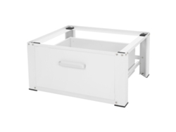 Unión Lavadoras ML-DESIGN com Gaveta 63X54 Cm White Steel