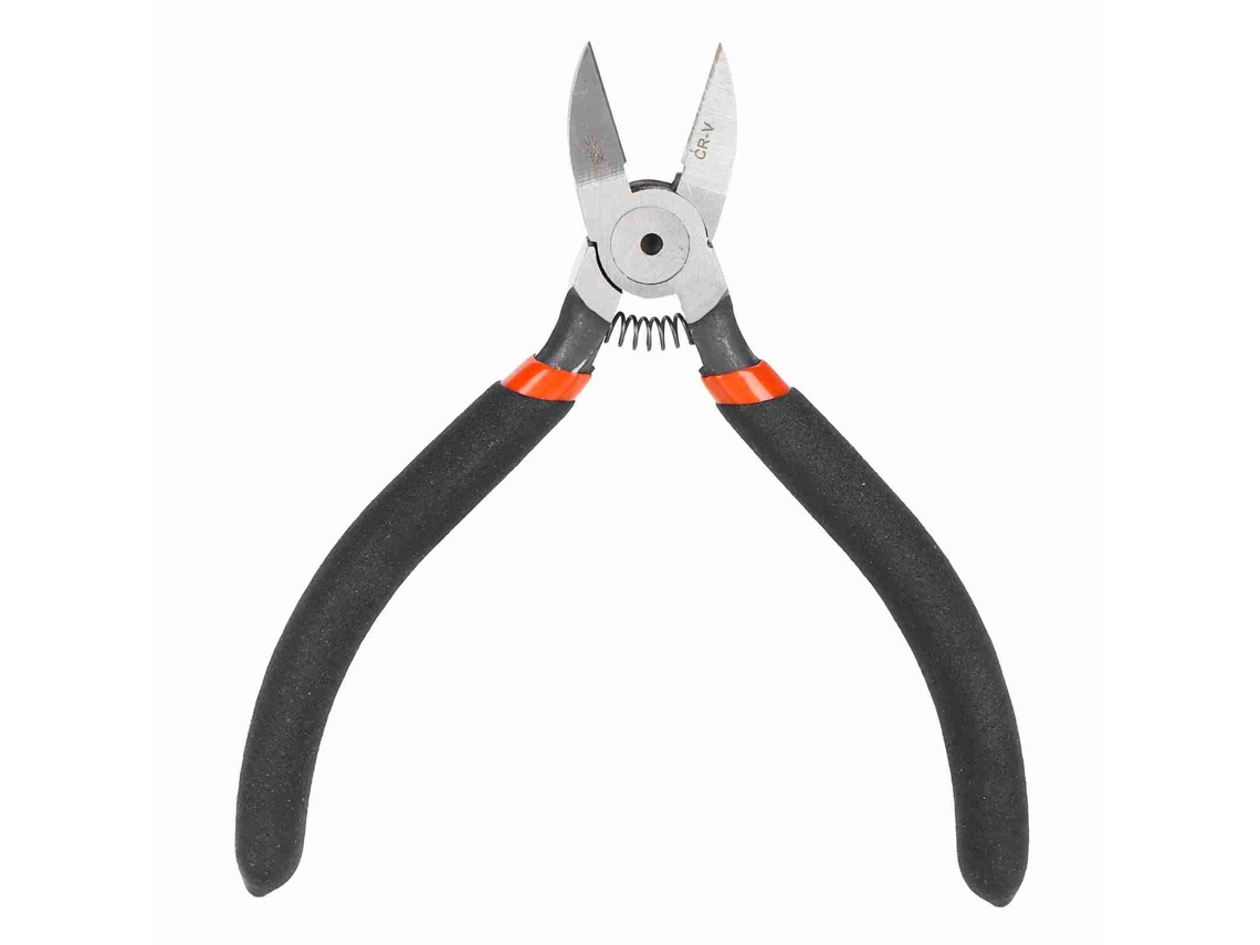 Mini alicates de corte diagonal de 5 pulgadas con resorte, herramienta eléctrica