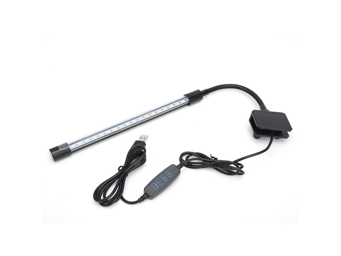 2026-luz De Barra Para Acuario 7w Led Regulable Para Plantas Acuáticas Lampara De Crecimiento