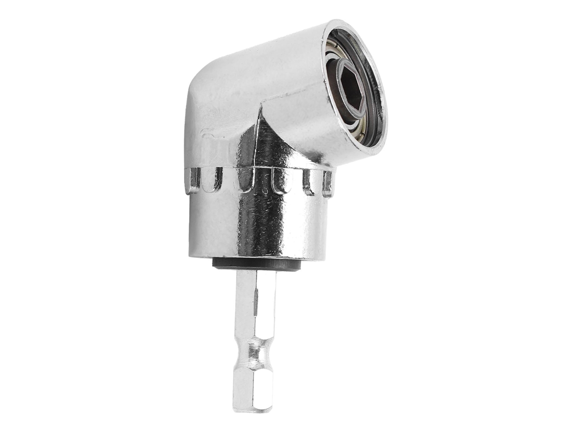 Adaptador De Destornillador Con Curva De 105°, Destornillador De Puntas Hexagonales Con Imán Para Taladro Eléctrico E Interruptor De Intermitentes.