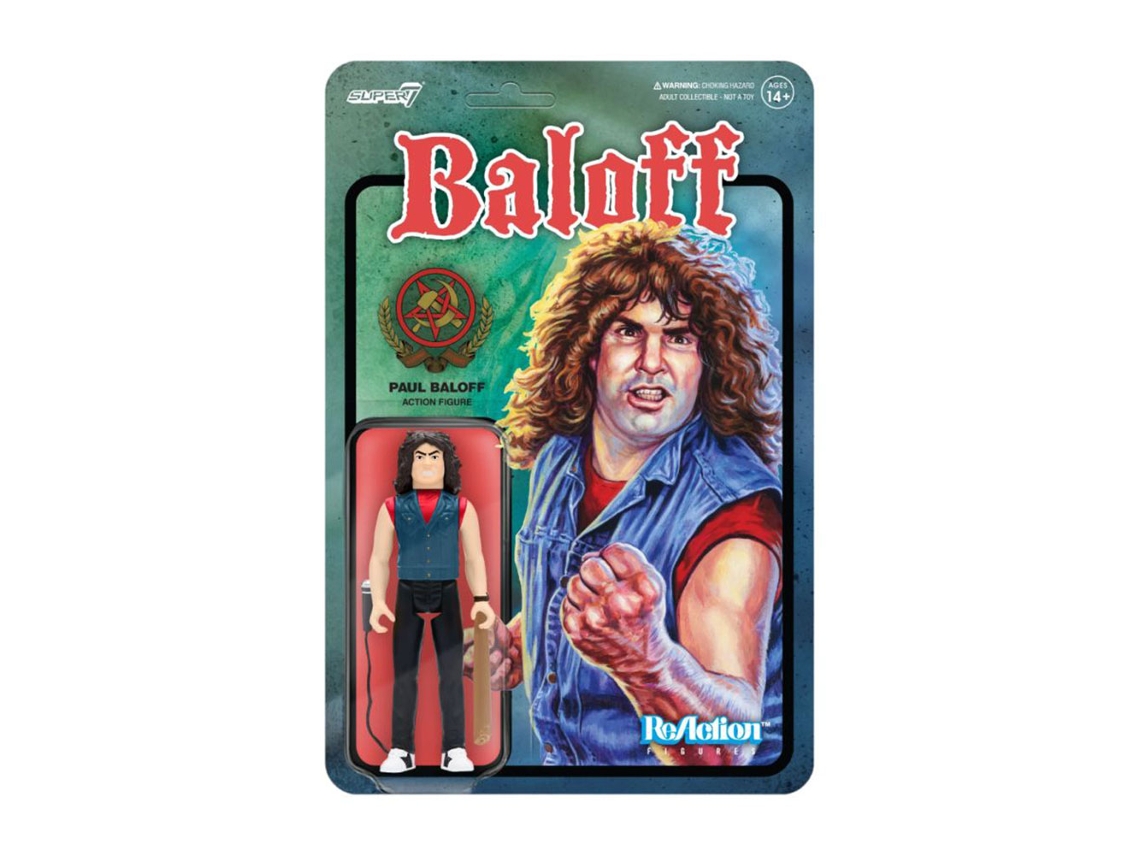 Figura Super7 EXODUS Paul Baloff Reaction Figura de Ação 3.75