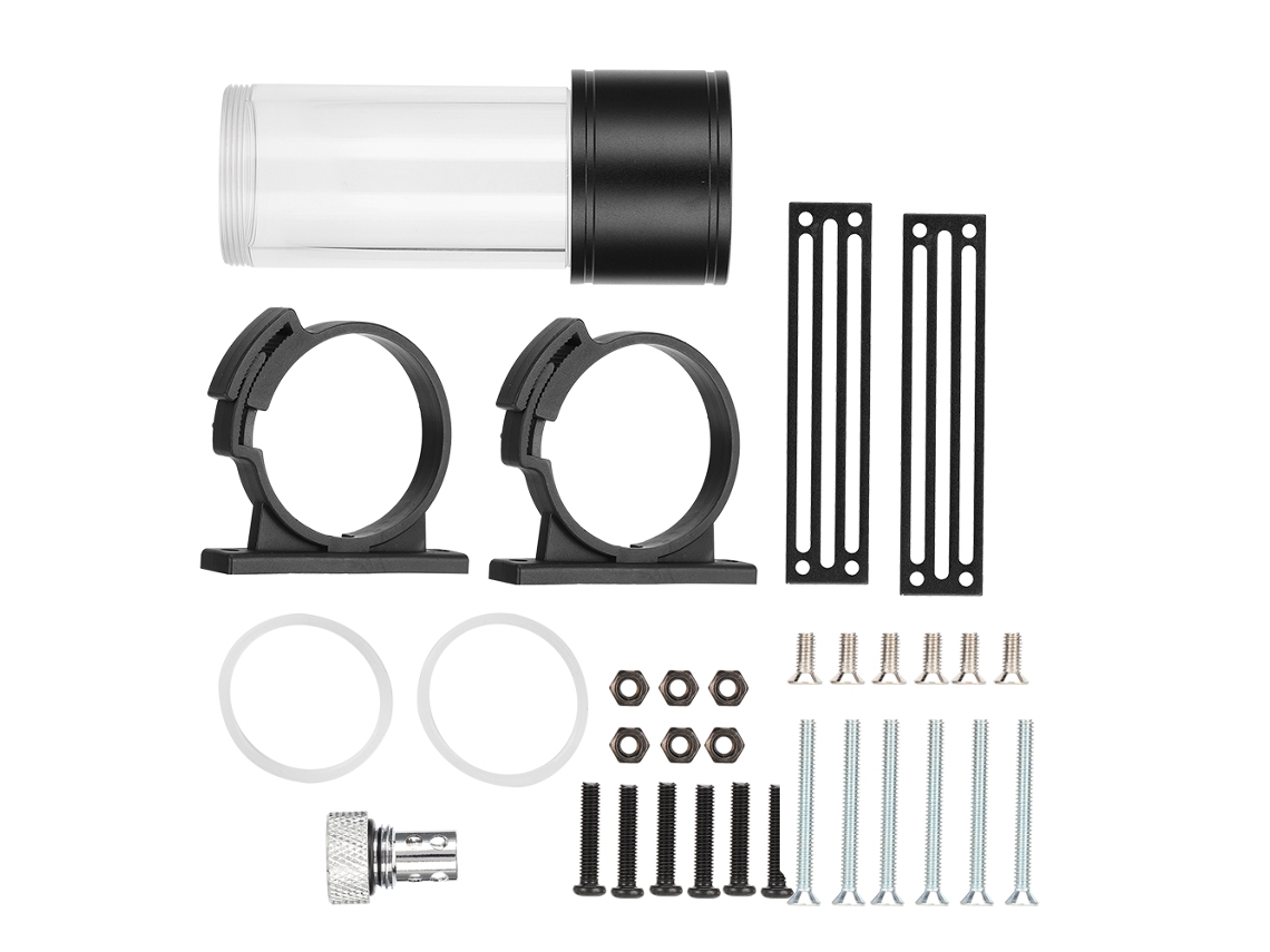 Depósito De Refrigeración De Agua De 50mm Integrado En Aleación De Aluminio Pmma Con Rosca G1/4, Accesorios De Computadora