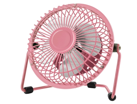 Mini ventilador USB ventilador de escritorio Mini USB de 4 pulgadas ventilador de escritorio Personal portátil ventilador de refrigeración rosa BIS...