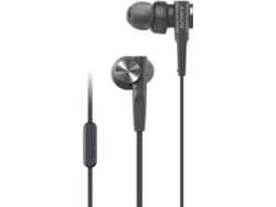 Auriculares con Cable SONY Mdr-Xb55Ap (In Ear - Micrófono - Negro)