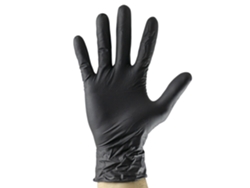 Guantes Negros Desechables de Nitrilo T:Xl 5Mil JBM