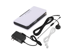 Cabina telefónica GSM (funciona 24 horas, conecta grabadora de alarma)