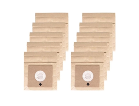 Acessórios de Aspirador Paquete de 10 bolsas de basura para polvo Sharp Pensonic