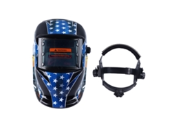 Casco De Soldadura Autooscurecedor De Gran Vista Solar Para Mig Tig Arc Ajustable