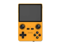 Consola portátil de código abierto GOKOCO X35s con pantalla IPS de 3,5 pulgadas, mini consola de juegos de estilo retro nostálgico, estilo PS1, portátil con bisel