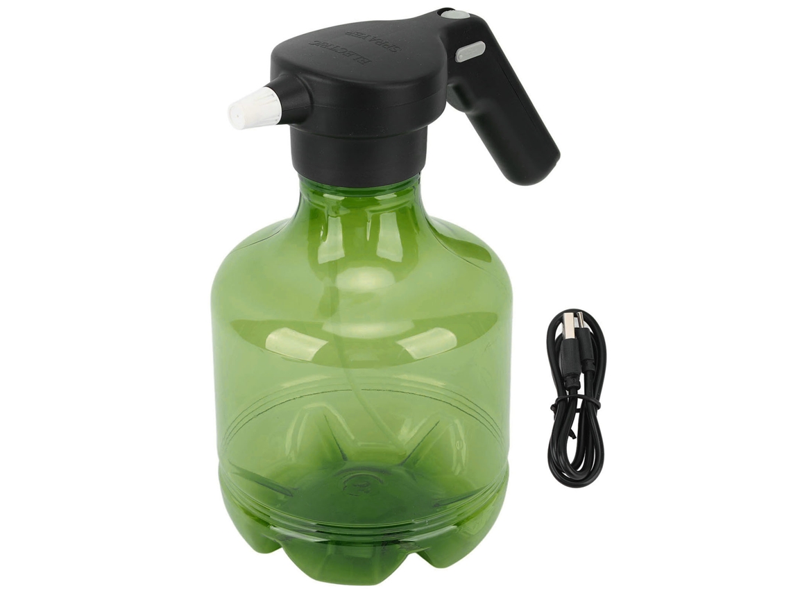 Botella Pulverizadora Eléctrica Recargable De Alta Presión De 3 Litros Para Regar Plantas Y Limpiar El Jardín.