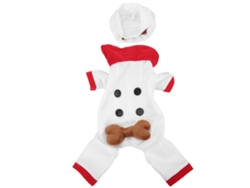 Rebe-conjunto Roupas E Chapéu De Natal Para Cães Quente E Fashion Para Cães Pequenos, Médios E Grandes