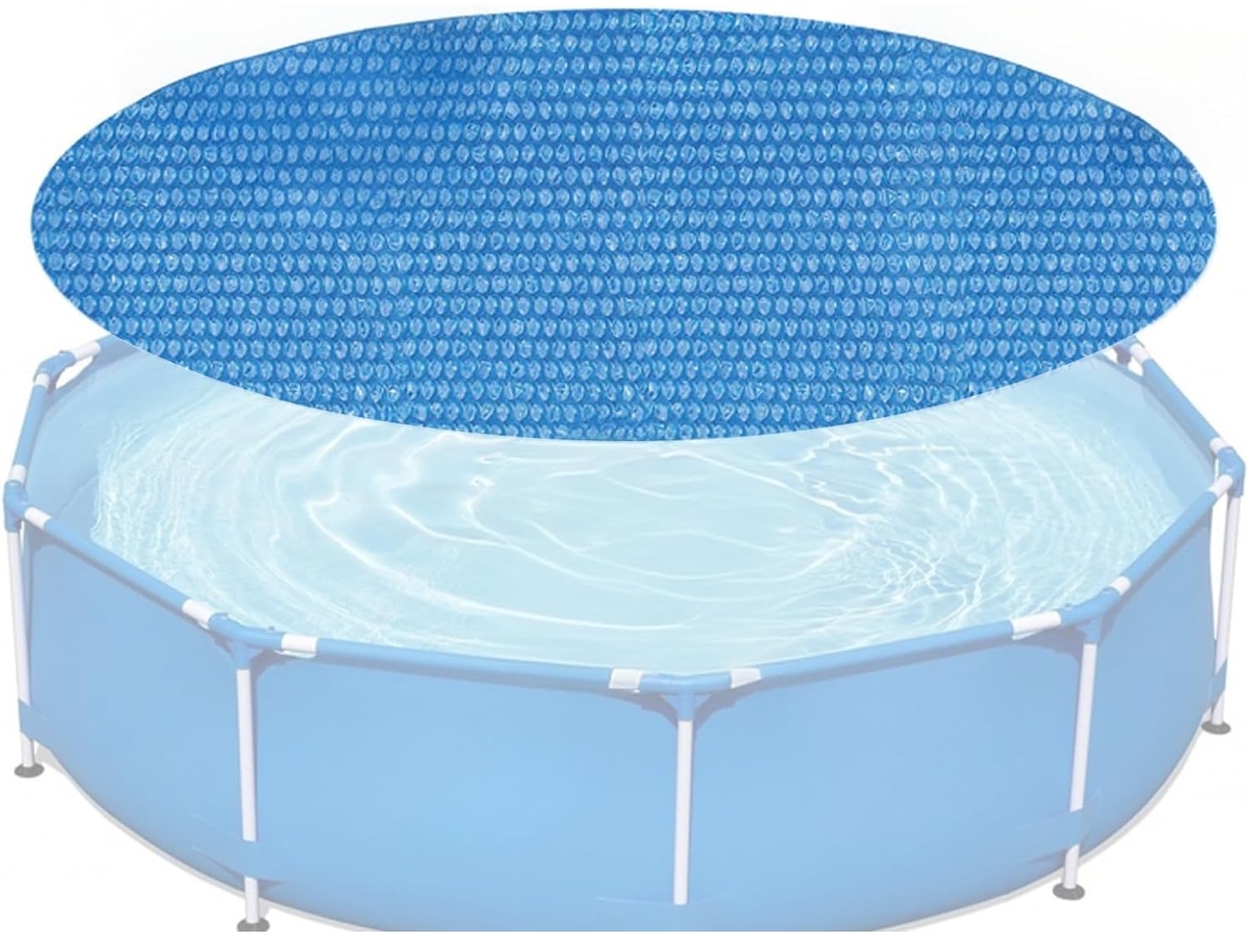 Cubierta Para Piscinas Y Piscinas Infantiles - Cubierta Redonda De Pe Para Piscinas Infantiles - Cubierta Protectora Al