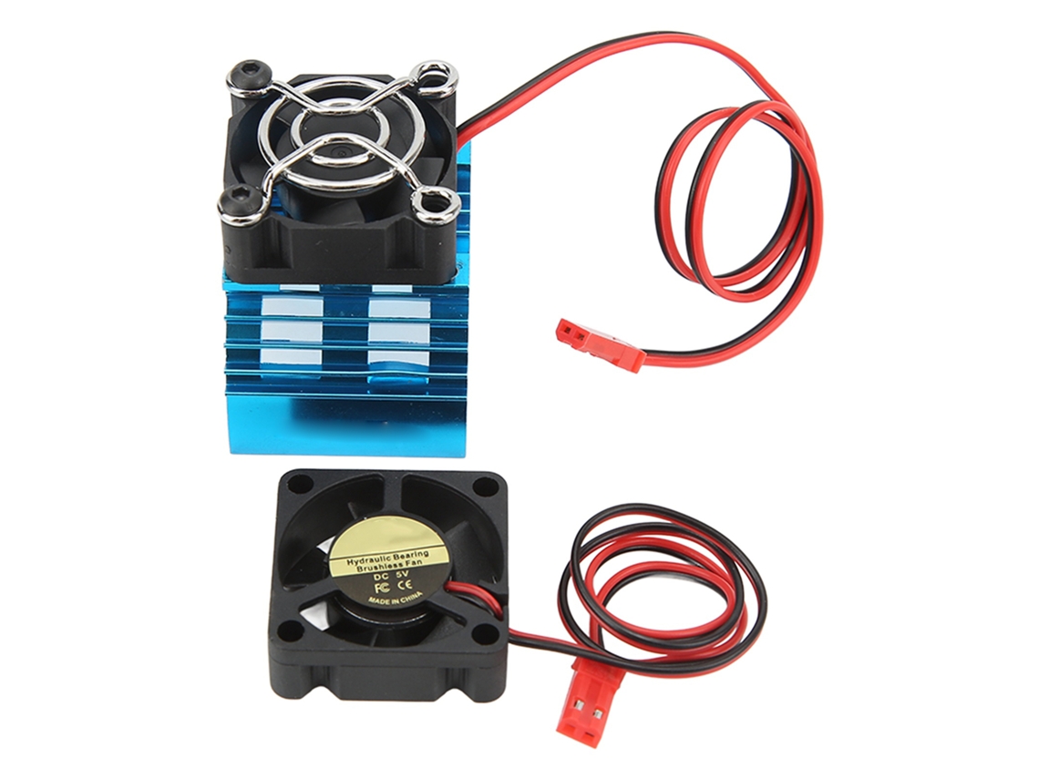 Disipador De Calor Y Conjunto De Ventilador Para Motor F540 550 3650 3660, Aluminio Y Plástico, Azul, Hobbyfans