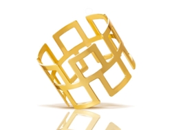 2026-anillos Para Servilletas De Metal Dorado 12 Piezas Diseño Hueco Simple Para Decoración De Mesa Fiestas Bodas