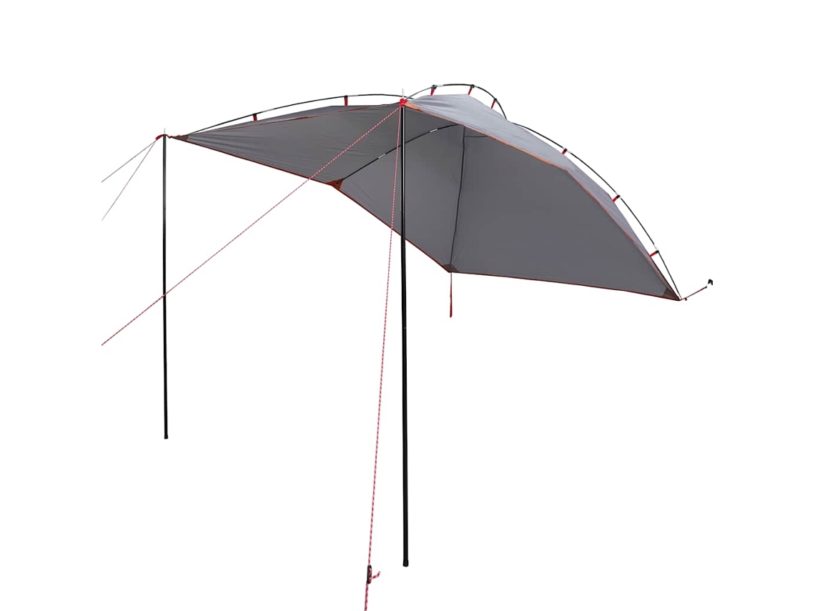 Tienda de campaña para coche impermeable VIDAXL gris y naranja