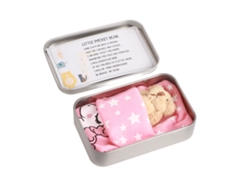 Ats-oso De Peluche Mini En Lata Caja Pequeño Oso De Bolsillo Regalo Teddy Bear Can