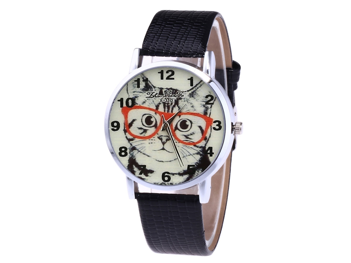 Reloj De Pulsera Unisex De Cuarzo Elegante, Duradero, Diseño Moderno (negro)