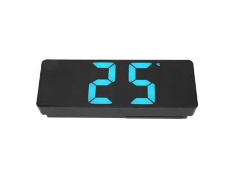 Despertador Digital HURRISE Usb con Gran Pantalla Led Pantalla de Temperatura Ideal para Dormitorio y Oficina