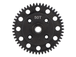 Engranaje Principal De Acero Negro, Engranaje Diferencial Mejorado De 50t Para Coche Kraton 1/8