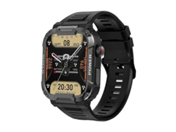 Reloj inteligente militar Findtime para hombre con función de teléfono, salud, monitor de presión arterial, deportes, GOKOCO
