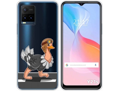 Carcasa Vivo Y21s / Y33s TUMUNDOSMARTPHONE Avestruz Multicolor