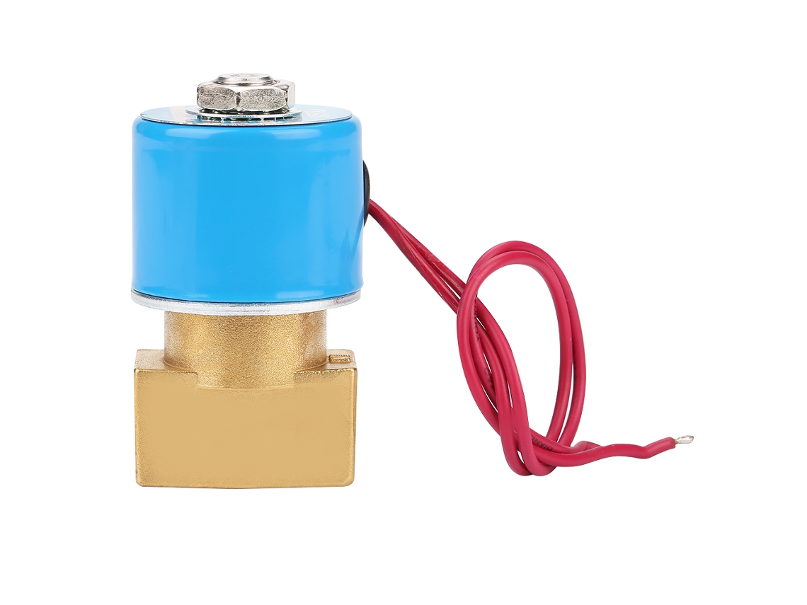 Válvula Electromagnética De Acción Directa Ksd G1/4" N/c De Latón Para Agua 0-1mpa (12v Cc)