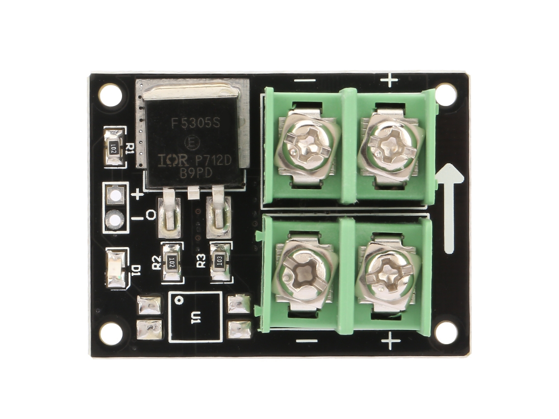 Módulo De Control Mosfet Con Interruptor Electrónico De Bajo Voltaje (3v/5v) A Alto Voltaje (12v/24v/36v)