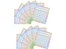 Tarjetas De Recompensa De 50 Puntos Para Niños Y Niñas - Sistema De Recompensas Monetarias