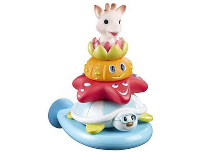 Sophie La Girafe 523423 juguete de baño juego y pegatina niños caja multicolor mxxl splash