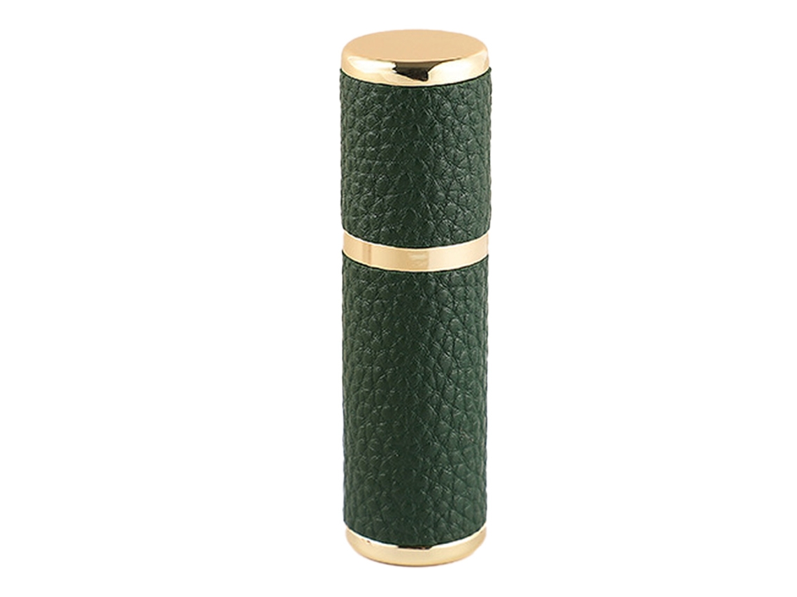 Botella de perfume de cuero de 5 ml, botella de spray portátil para viaje