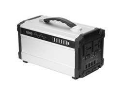 Generador solar portátil para exteriores de 500 W con carga rápida