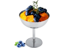Copas Para Helado De Acero Inoxidable Con Base, 10 Cm