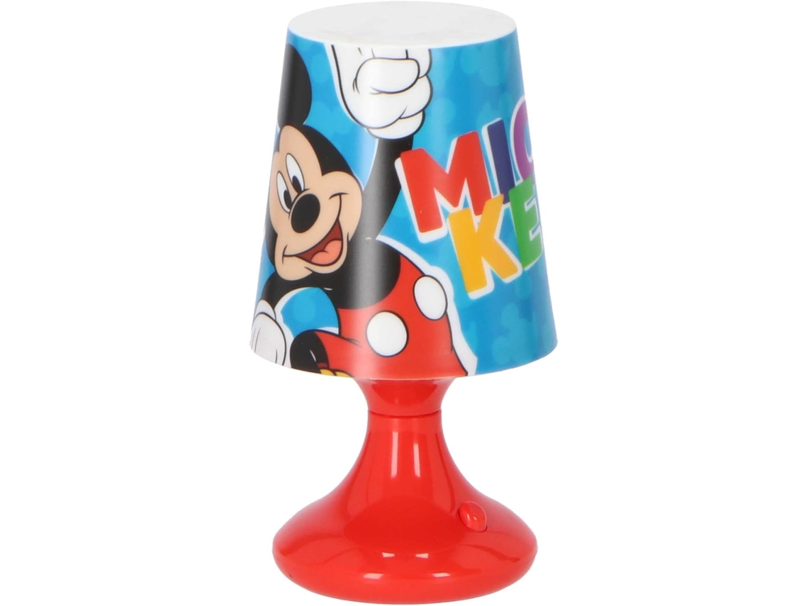 Lámpara MICKEY MOUSE 78164 rojo