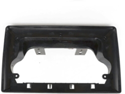 Embellecedor De Navegación 2din De 10,1" Para Ford Transit 350 2021, Marco De Altavoces De Audio Abs, Negro.