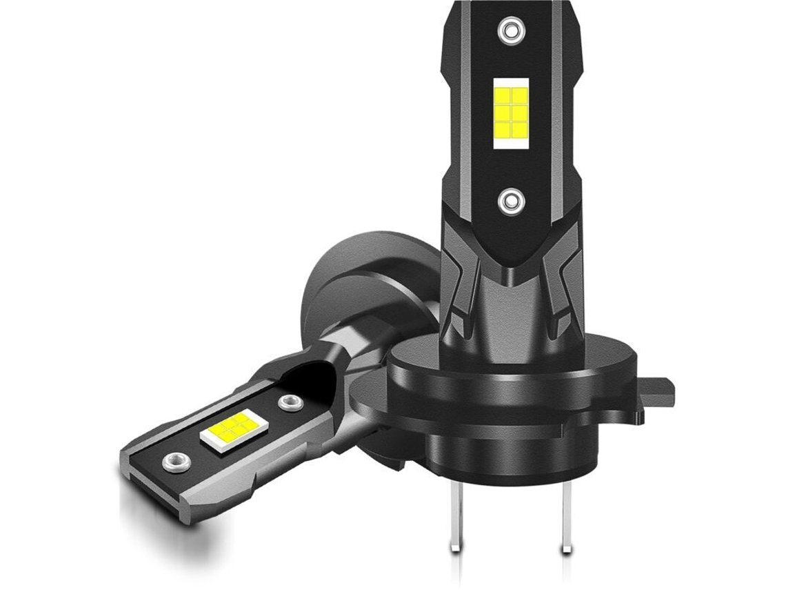 Kit De Conversión Para Faros Led H7, 4000 Lúmenes, 40 W, 400 % De Brillo.