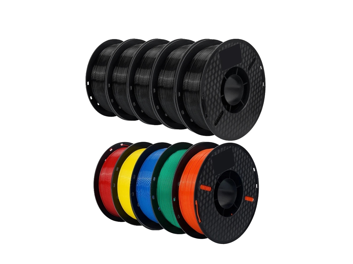 Filamento PLA para impresora 3D, diámetro de 1,75 mm, rollo de 1 kg, mezcla de PETG de 10 kg y OEM