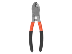 Tijeras Para Cables De 8 Pulgadas Con Puerto Pelacables, Acero De Alto Carbono, Mango De Pvc Para Cables Eléctricos.