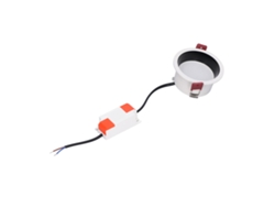 Lámpara Empotrada Para Techo Delgada 9w 3000k Blanco Downlight Can Light Panel Recessed Ac180-265v Hogar