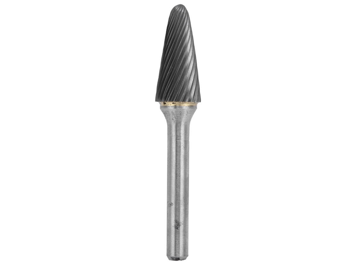 Fresa De Carburo De Tungsteno De 12 Mm, Duradera, De Doble Corte, Forma De Tronco, Amplia Aplicación (lx1228m06)