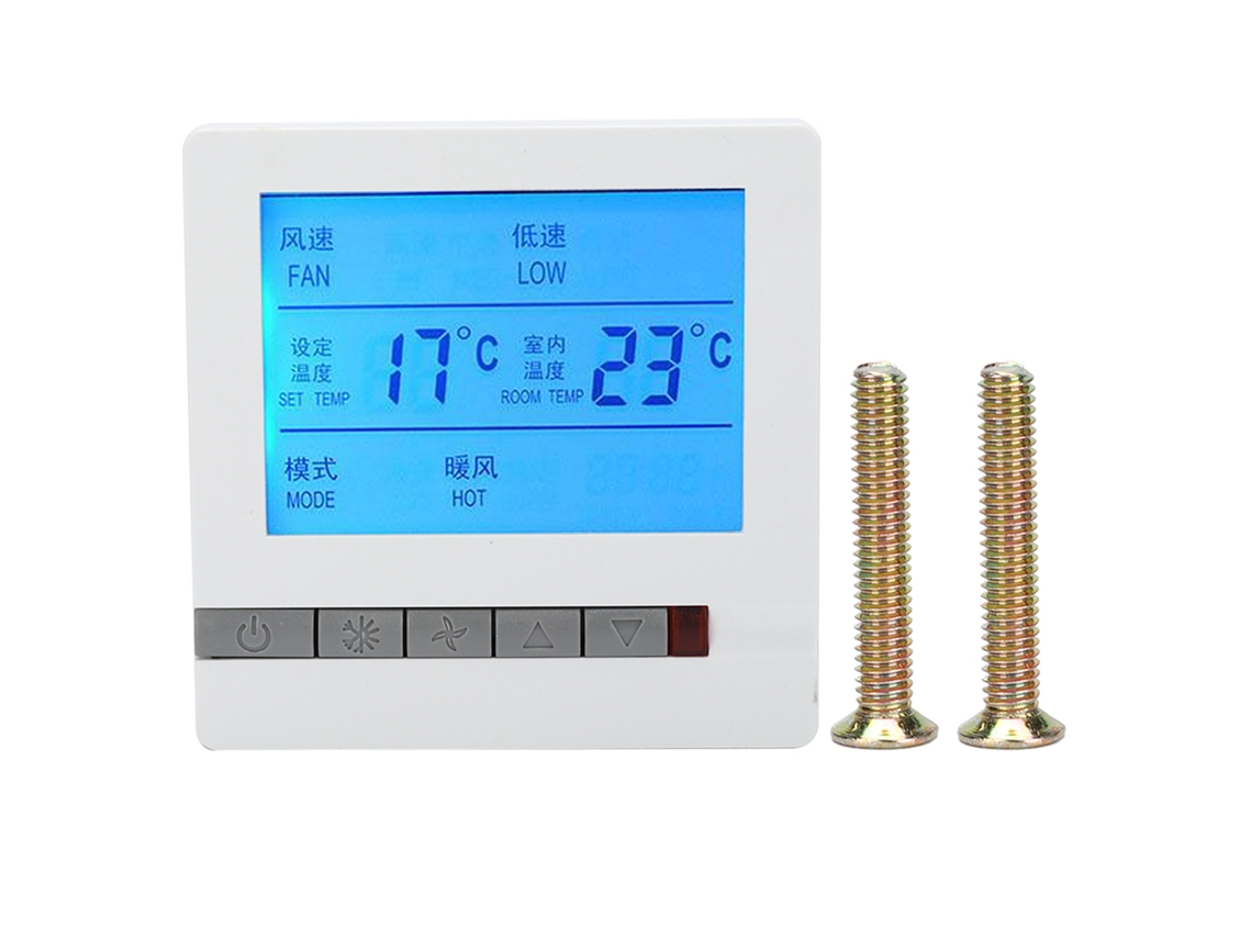 Termostato Inteligente Para Aire Acondicionado, Control De Temperatura Lcd, Ac180-260v