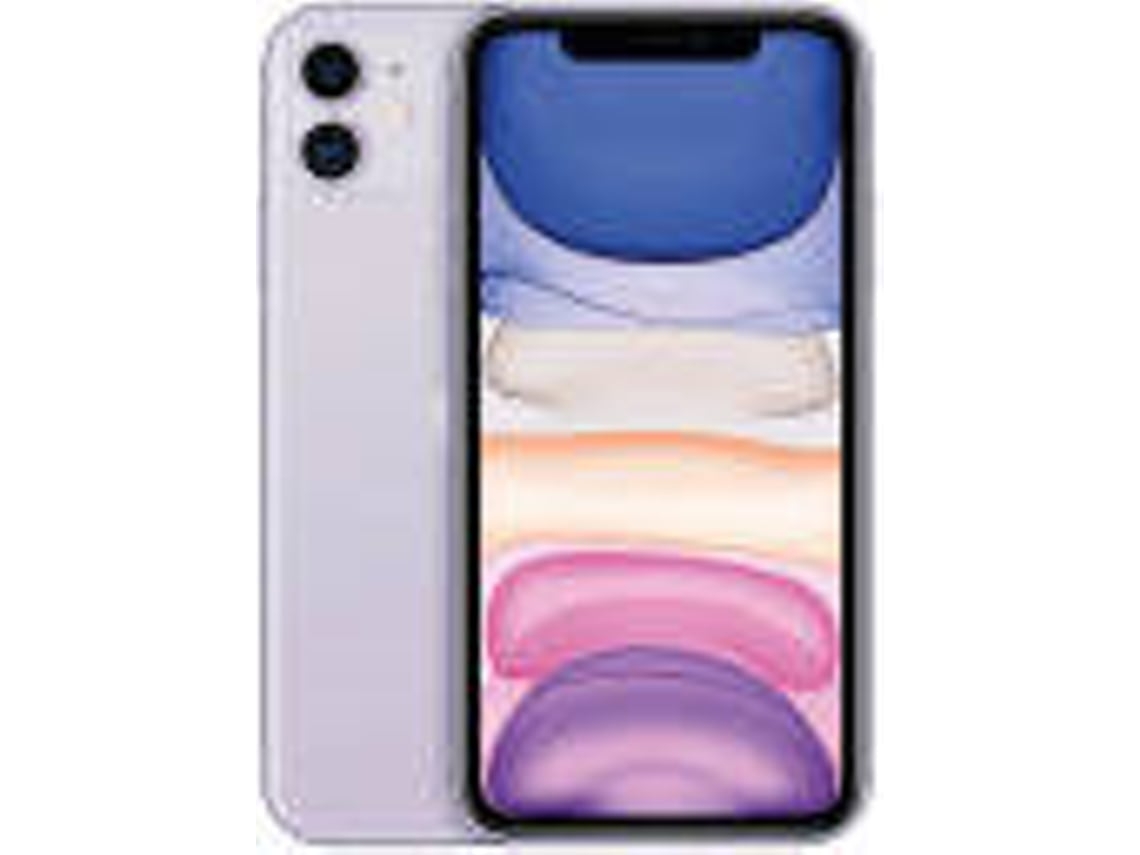 iPhone 11 APPLE (Reacondicionado Señales de Uso - 6.1'' - 128 GB - Morado)