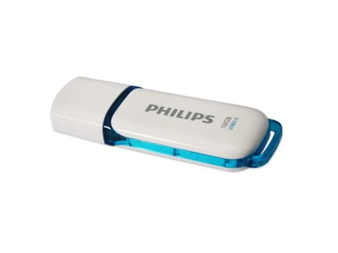 Pen Drive USB 3.0 PHILIPS 16 GB Snow Edition Azul