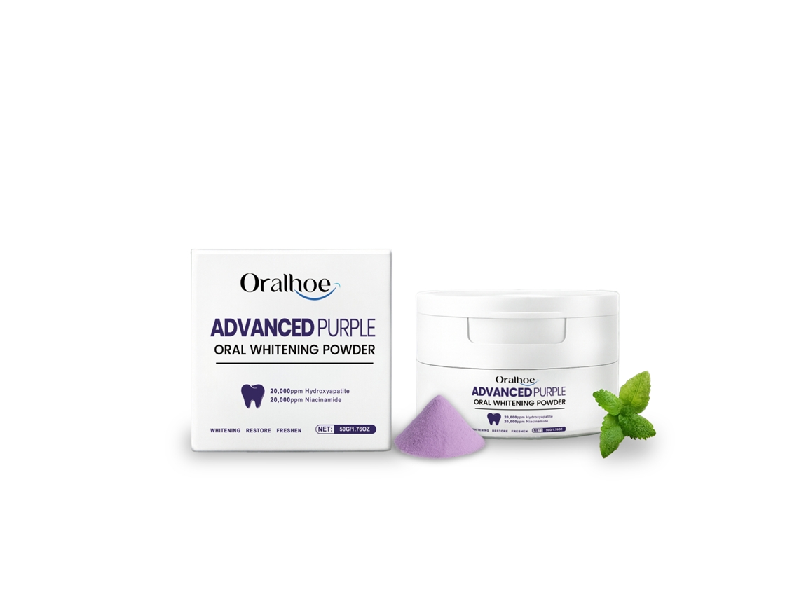 Crema blanqueadora dental morada Worten