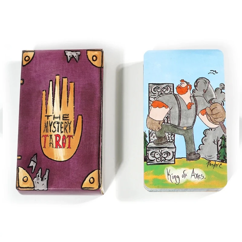 Baraja De Tarot Misteriosa Con Temática De Gravity Falls, 78 Cartas, Apta Para Principiantes.