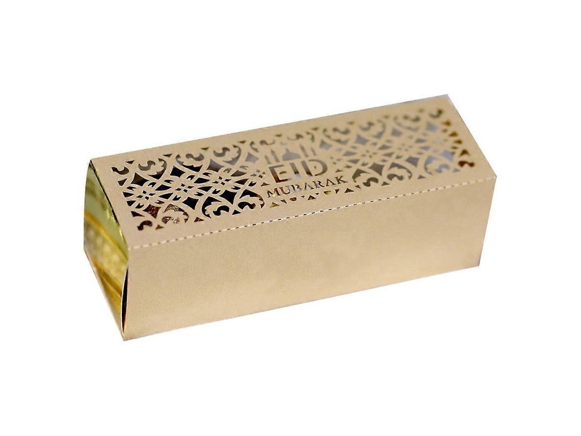Caja de chocolates Eid Mubarak, 100 unidades, Oca, para regalar con chocolates Ramadán Kareem, estilo islámico. Hengjian