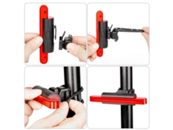 Luz Trasera Roja Para Bicicleta, Recargable Por Usb, Accesorio De Seguridad Nocturna Para Ciclismo.