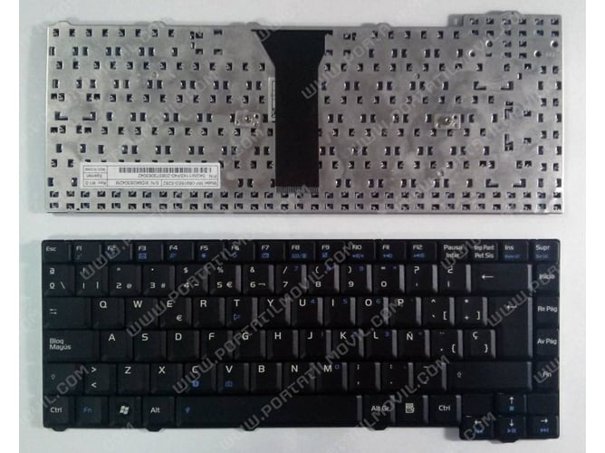 Teclado para Portátil Asus F2 Mp-06916E0-5282 04Gni11Ksp40