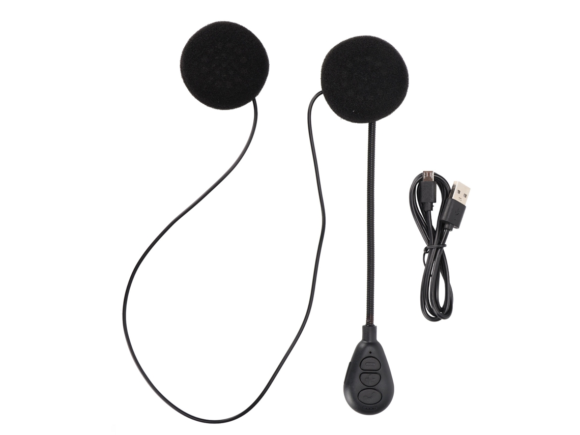 Fone De Ouvido Bluetooth 5.0 Para Capacete T6 Com Longa Bateria E Resposta Automática Para Motocicleta